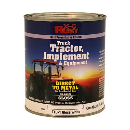 True Value TTB QT WHT GLS Enamel TTB1-QT